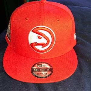 Red Atlanta Hawks New Era SnapBack